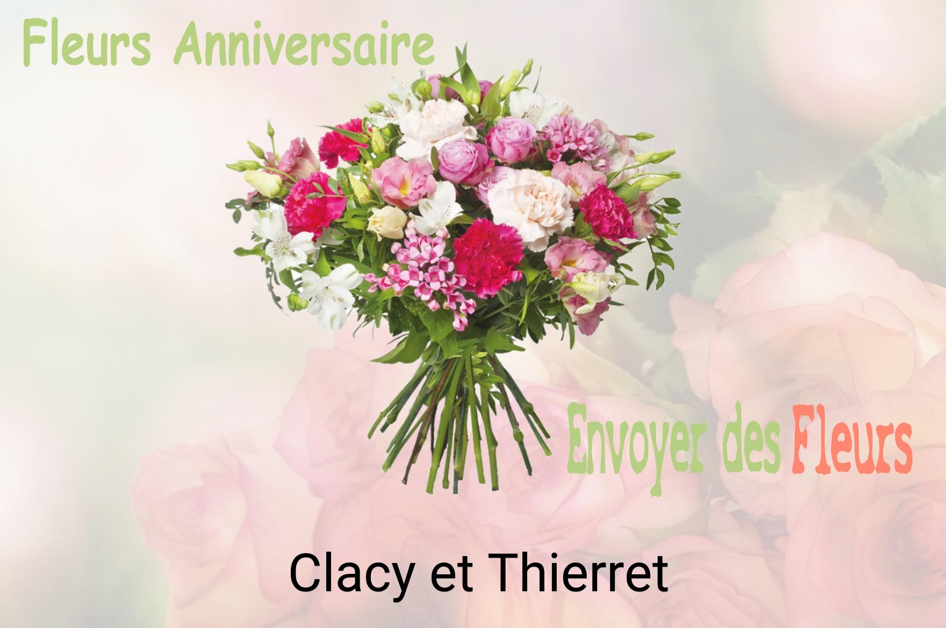 Bouquet de fleurs d’anniversaire livré à Clacy-et-Thierret