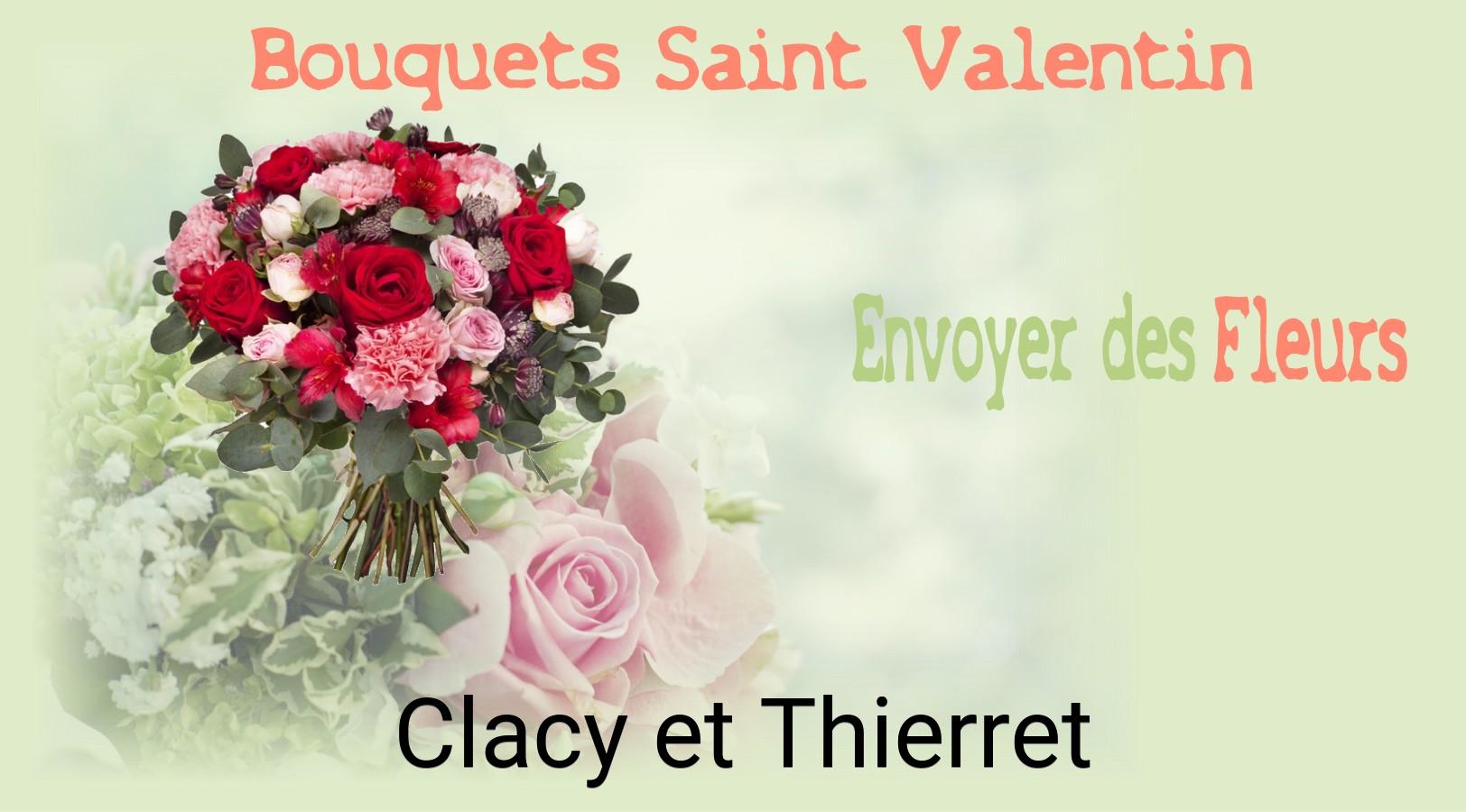 Roses de Saint-Valentin livrées à Clacy-et-Thierret